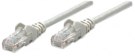 Intellinet Cable Patch Cat5E Utp 100% Cobre, Rj-45 Macho - Rj-45 Macho, 2 Metros, Gris