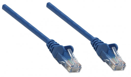 Intellinet Cable Patch Cat5E Utp 100% Cobre, Rj-45 Macho - Rj-45 Macho, 1 Metro, Azul