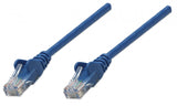 Intellinet Cable Patch Cat5E Utp 100% Cobre, Rj-45 Macho - Rj-45 Macho, 7.6 Metros, Azul