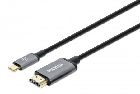 Cable Usb-C A Hdmi M 1 Metro 4K@60Hz Negro Manhattan 153591