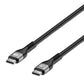 Cable Usb-C Manhattab V2.0, C-C 2.0M 480Mbps 240W Ne 356367