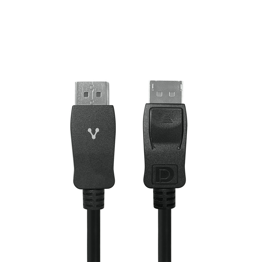 Cable Vorago Display Port Macho-Macho 2 Mts 4K 32.4 Gbps Negro Cab-309