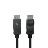 Cable Vorago Display Port Macho-Macho 2 Mts 4K 32.4 Gbps Negro Cab-309