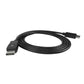 Cable Vorago Display Port Macho-Macho 2 Mts 4K 32.4 Gbps Negro Cab-309