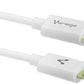 Cable Vorago Tipo C - Lightning 20W 1 Mt Carga Rapida Blanco Cab-125