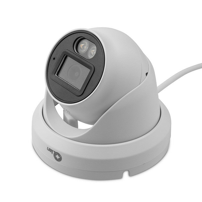Cámara Domo Qian Ip Poe 5Mp 2560X1920, H.265+ Microfono, 30Mts, Ip66