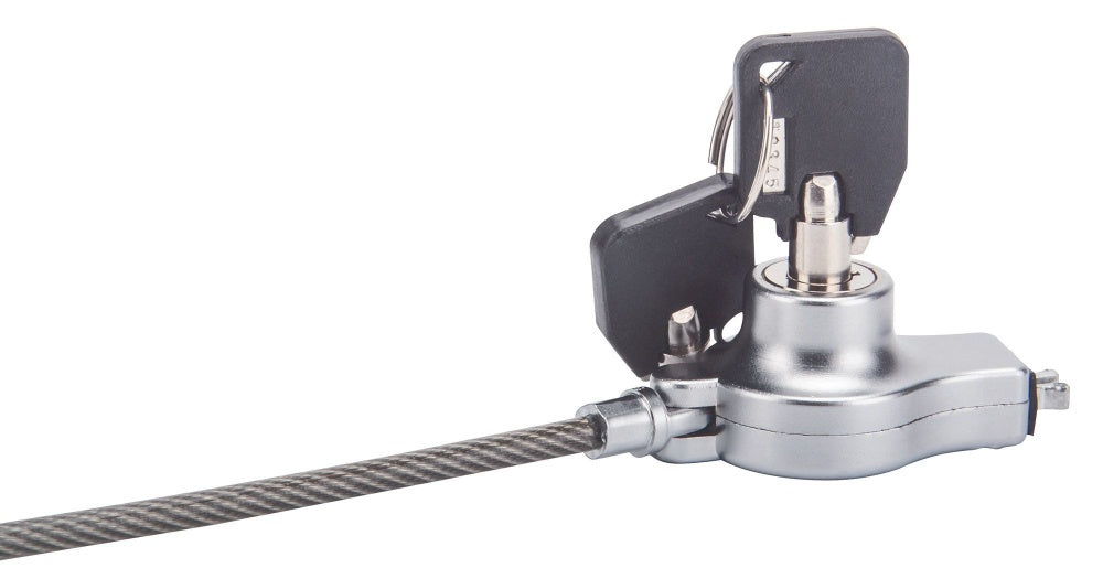 Manhattan Candado De Llave Para Laptop 440295, 2 Metros, Negro