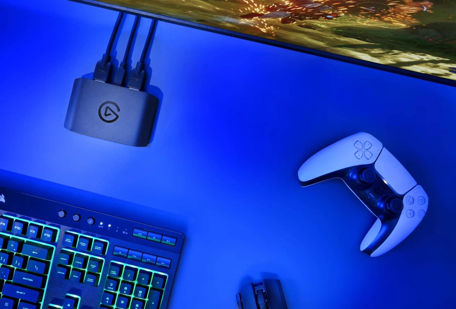 Capturadora De Video Elgato (10Gbe9901) Hd60 Xhdmicable Usb-C A Usb-Aps5Xboxpc1080Pnegro