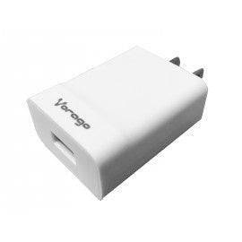 Cargador De Pared Vorago, 5V, Usb, Blanco