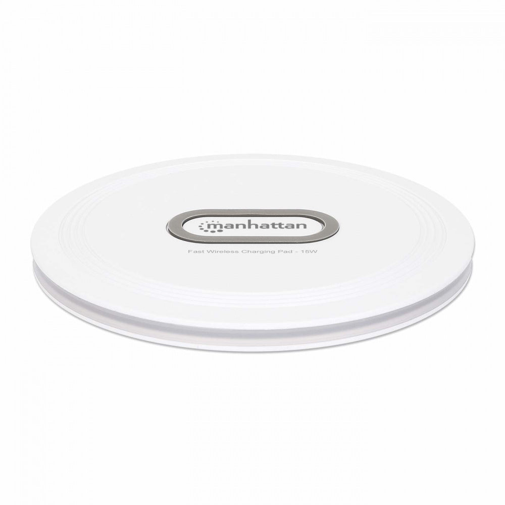 Cargador Inalambrico Qi Para Celulares 15W Manhattan 406024