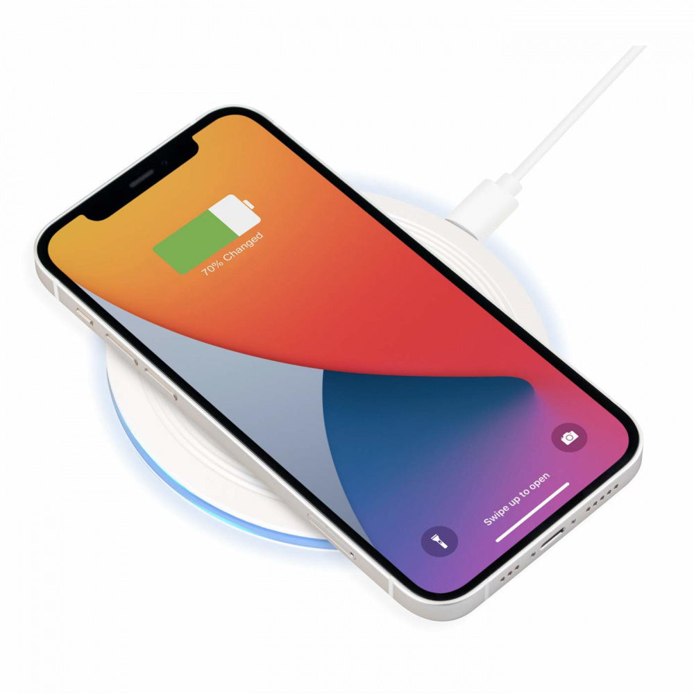 Cargador Inalambrico Qi Para Celulares 15W Manhattan 406024