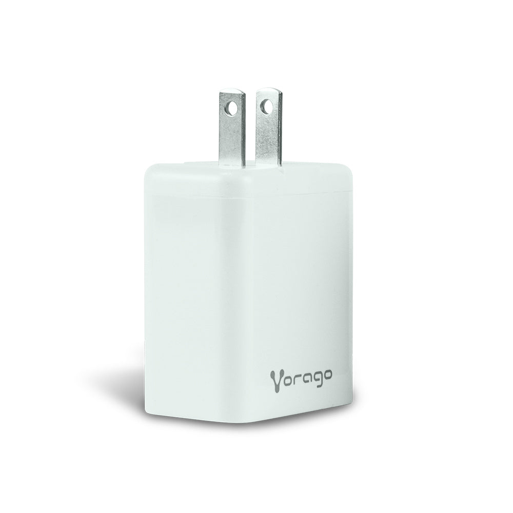 Cargador Para Pared Quick Charge 3.0A Pd20W Usb A Y C Blanco Au-350-Wh