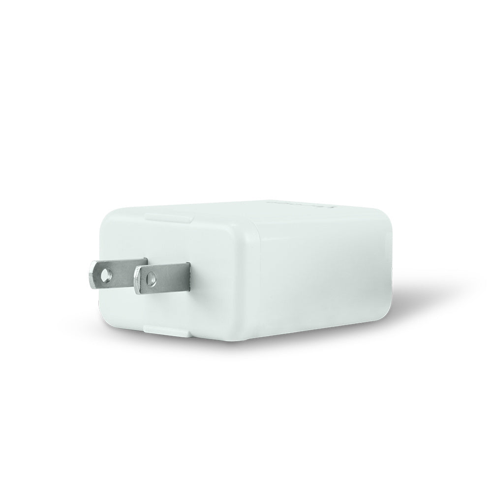Cargador Para Pared Quick Charge 3.0A Pd20W Usb A Y C Blanco Au-350-Wh