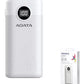 Cargador Portatil Dig Adata P10000Qcd Tipo C Blanco(Ap10000Qcd-Dgt-Cwh