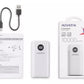 Cargador Portatil Dig Adata P10000Qcd Tipo C Blanco(Ap10000Qcd-Dgt-Cwh