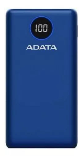 Cargador Portatil Dig Adata P20000Qcd Tipo C Azul (Ap20000Qcd-Dgt-Cdb)
