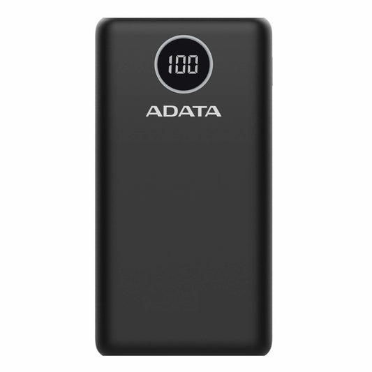 Cargador Portatil Dig Adata P20000Qcd Tipo C Negro (Ap20000Qcd-Dgt-Cbk