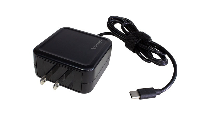 Vorago Cargador De Pared Au-501, 20V, 1X Usb-C, Negro
