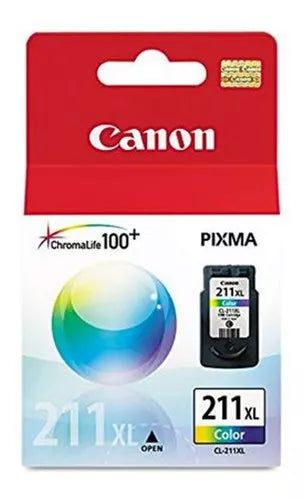 Cartucho Canon Cl-211 Xl Tricolor, 360 Páginas 13Ml