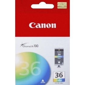 Cartucho Canon Cli-36 Color, 250 Páginas