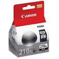 Cartucho Canon Pg-210Xl Negro, 400 Páginas 15 Ml