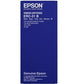 Cinta Epson Erc-31B Negro