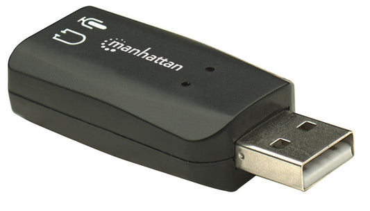 Manhattan Adaptador De Audio 3-D Usb De Alta Velocidad, 5.1