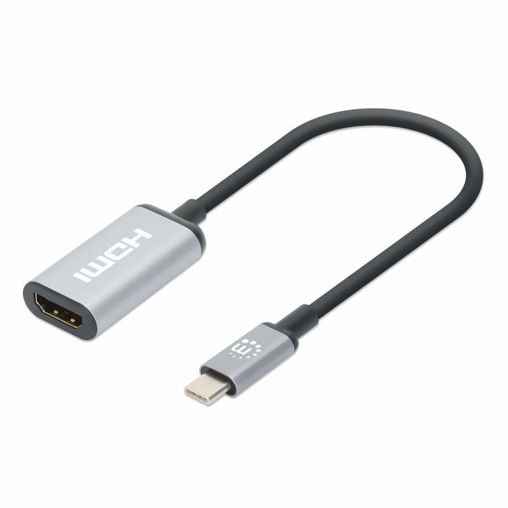 Convertidor Usb C A Hdmi H 4K@60Hz 15Cm Manhattan 153706