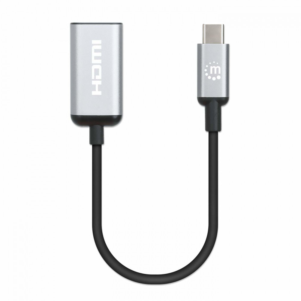 Convertidor Usb C A Hdmi H 4K@60Hz 15Cm Manhattan 153706