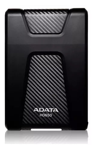 Disco Duro Externo Adata Hd650 1Tb 2.5 3.1 Negro (Ahd650-1Tu31-Cbk)