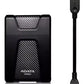 Disco Duro Externo Adata Hd650 1Tb 2.5 3.1 Negro (Ahd650-1Tu31-Cbk)