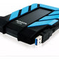 Disco Duro Externo Adata Hd710 Pro 2Tb 3.1 Azul (Ahd710P-2Tu31-Cbl)