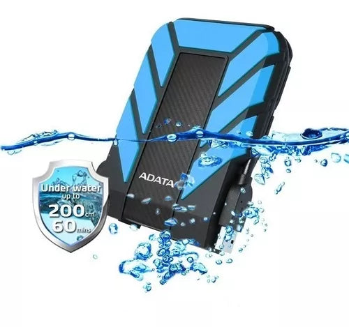 Disco Duro Externo Adata Hd710 Pro 2Tb 3.1 Azul (Ahd710P-2Tu31-Cbl)