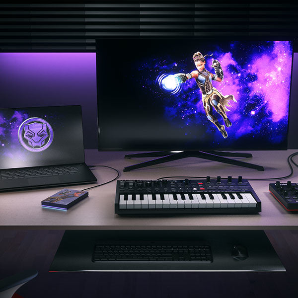 Disco Duro Externo Seagate Firecuda 2Tb Marvel Shuri 2.5"" Stlx2000402