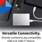 Disco Duro Externo Toshiba 1Tb 2.5" (Hdtx110Xscaa) Canvio Flex,Usb 3.0 Y Tipo C, Pc,Mac,Ipad,Tablet