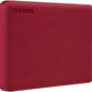 Disco Duro Externo Toshiba 2Tb 2.5 (Hdtca20Xr3Aa) Advance V10 Rojo Usb 3.2