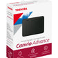 Disco Duro Externo Toshiba 2Tb 2.5"" (Hdtca20Xk3Aa) Advance V10 Negro Usb 3.2