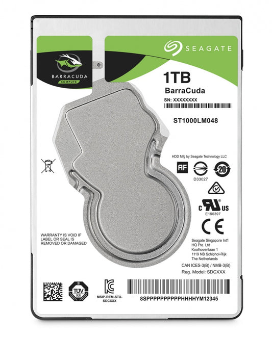 Disco Duro Interno Seagate 1Tb 2.5 St1000Lm048 7Mm 5400Rpm Barracuda