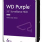 Disco Duro Wd 3.5" 6Tb (Wd64Purz) Purple, 5400 Rpm, 256Mb, Sata3
