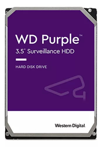 Disco Duro Wd 3.5" 6Tb (Wd64Purz) Purple, 5400 Rpm, 256Mb, Sata3