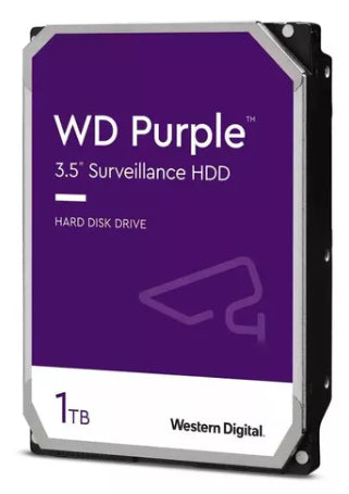 Disco Duro Wd 3.5" 1Tb (Wd11Purz) Purple, 5400 Rpm, 64Mb, Sata3