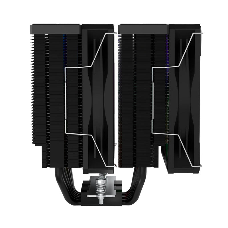 Enfriamiento De Aire Balam Nitrox Nx70 Cpu 2 Vent Argb Negro Br-937382