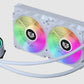 Enfriamiento Liquido Balamrush Cpu 2 Vent 120 Mm Argb Blanco Br-937375