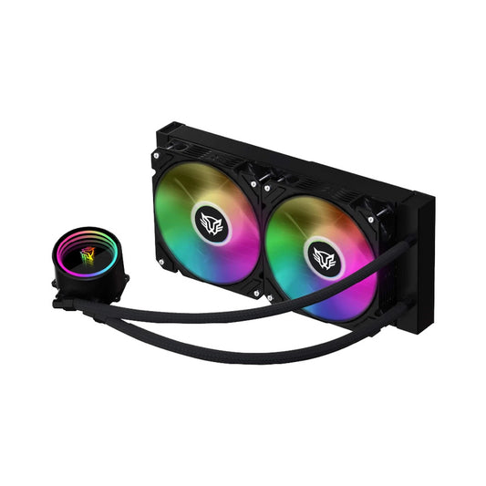 Enfriamiento Liquido Balamrush Cpu 2 Vent 120 Mm Argb Blanco Br-937375