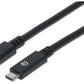 Extension De Cable Usb-C V3.1 50 Cm Negro 10Gbps 5A 355230