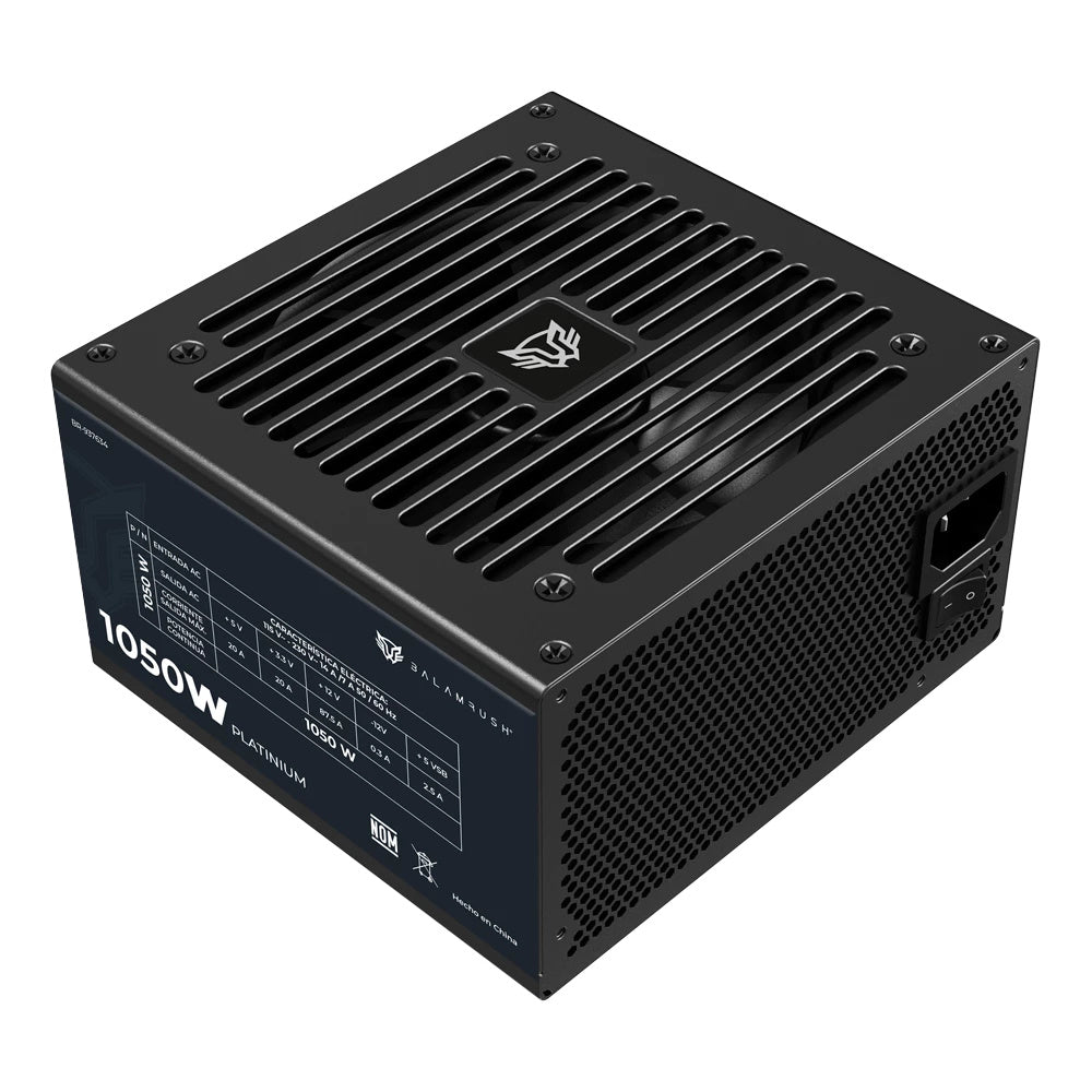 Fuente De Poder Balam Rush Atx 3 1050W 80 Plus Platinum Modular Negro