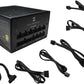 Fuente De Poder Balam Rush (Br-931199) Gr850,850W,80 Plus Gold,9 Sata,3 Molex,Modular,Vent 140Mm