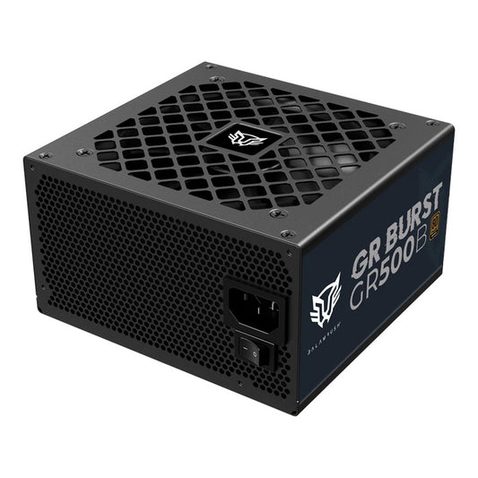 Fuente De Poder Balam Rush (Br-937702) Gr Burst Gr500B,500W,80 Plus Bronze,Vent 120Mm,Negro