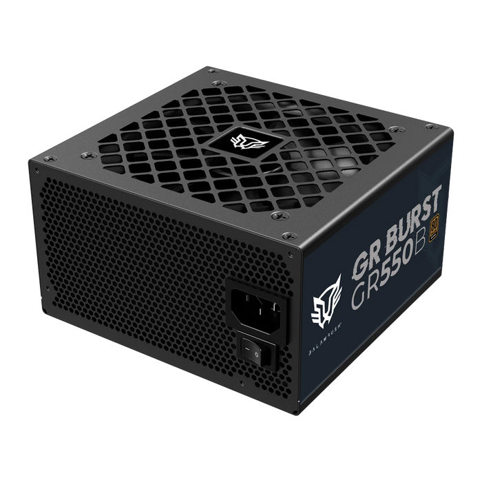 Fuente De Poder Br Burst Atx 550W 80 Plus Bronze No Modular Negro