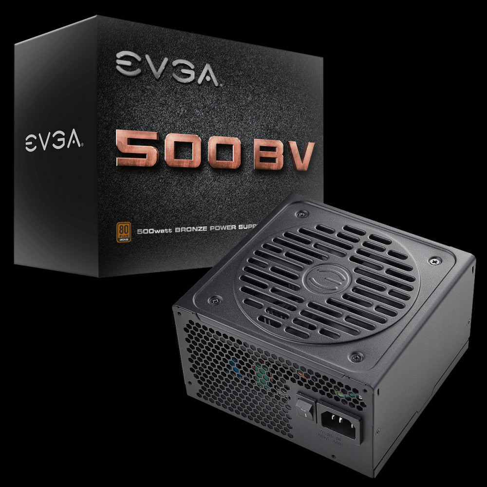 Fuente De Poder Evga 100-Bv-0500-K1 500W Plus Bronce No/Mod 100-Bv-0500-K1